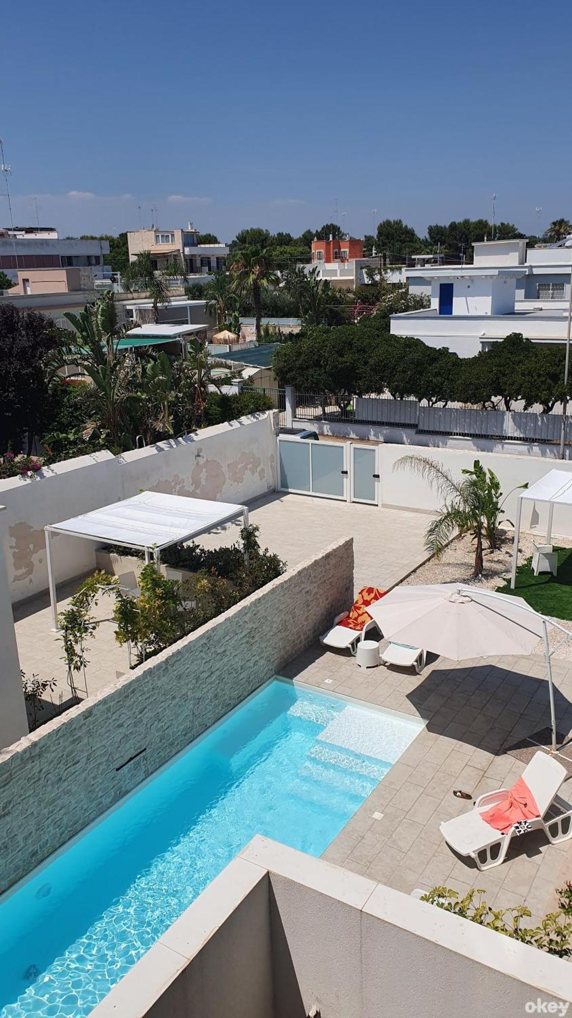 Villa Mediterranea Apartments - Seaview, Pool & Garden Bari Dış mekan fotoğraf